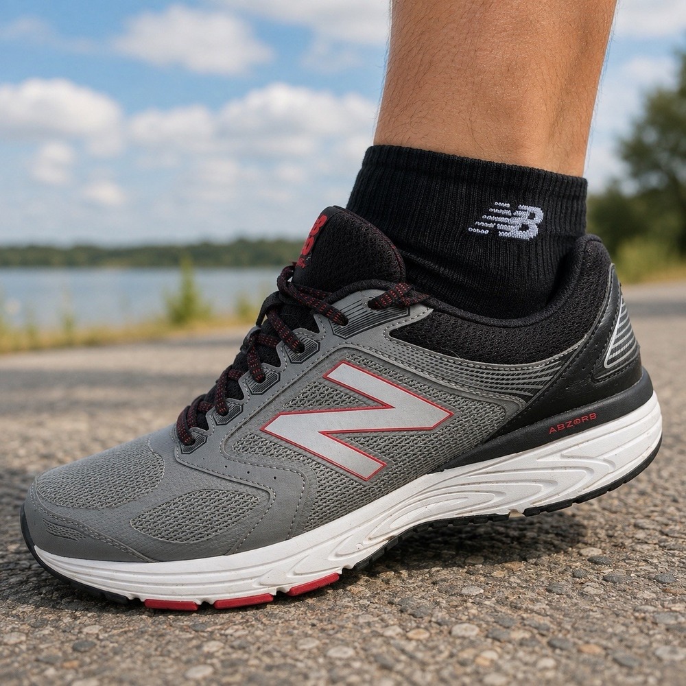 New Balance 560 V7 M560LS7 Activa Mens 13 4E Ex. Wide Running Shoe Gray Sneakers